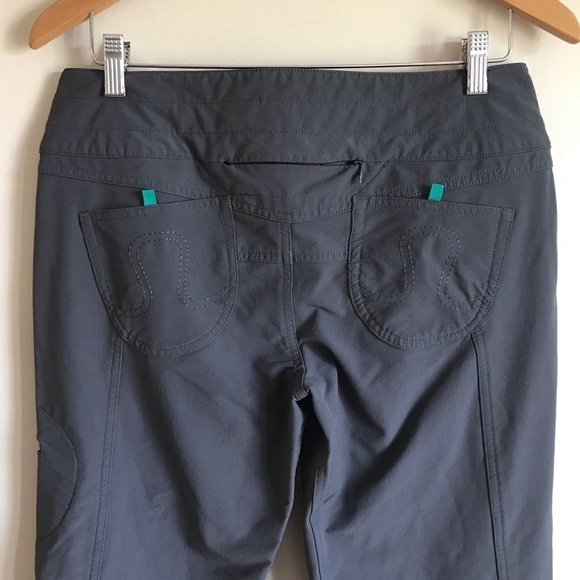 Rare Lululemon Carry All Pant Bootcut Softshell Hiking Trail Grey Size 10 - Picture 8 of 11